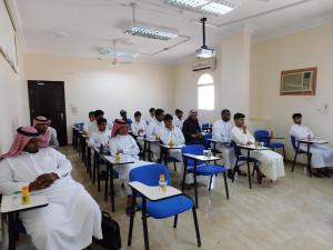 Head of Construction Engineering Department in Al-Qunfudhah Holds an Open Meeting with the Students of the Department